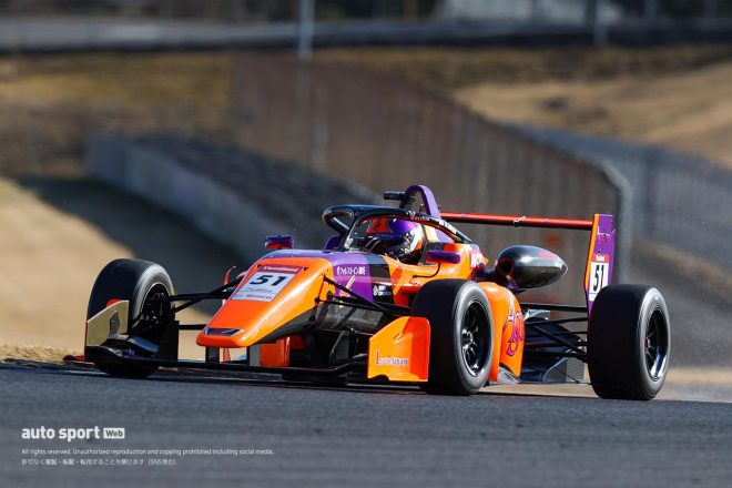 SFテストの終了直後、スーパーフォーミュラ・ライツのテストでもドライブした今田信宏