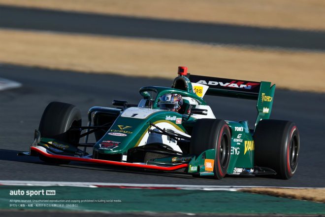 宮田莉朋（VANTELIN TEAM TOM'S）