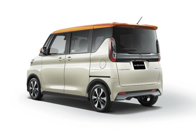 ミツビシeKクロス スペース G Plus Edition（エクステリア：リヤビュー）
