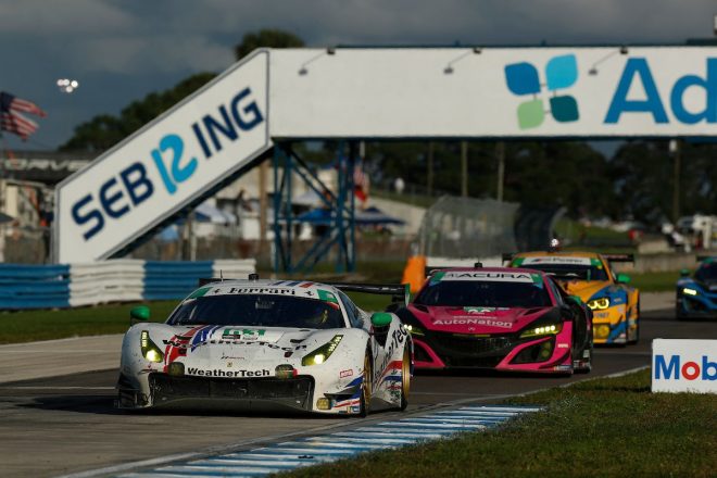 ウェザーテック・レーシングのリバリーで2020年シーズンを戦ったスクーデリア・コルサの63号車フェラーリ488 GT3 Evo