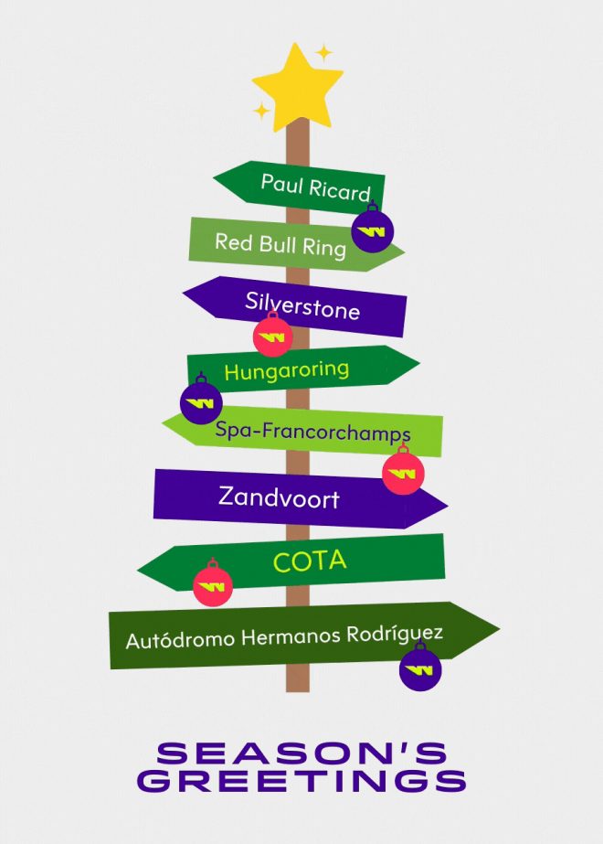 F1界のSeason’s Greetings特集