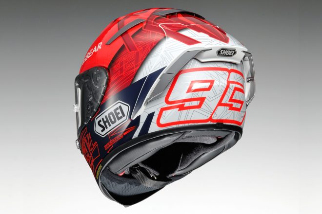MotoGPに参戦しているマルク・マルケスの新レギュラーグラフィックモデル『SHOEI X-Fourteen MARQUEZ 6』