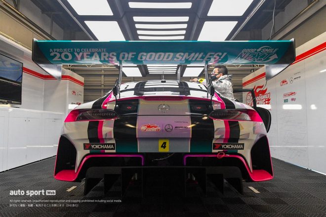 2021年のグッドスマイル 初音ミク AMGのカラーリング