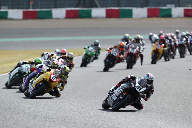 2020年全日本ロード最終戦鈴鹿 ST600：ホールショットを奪った岡本裕生（51ガレージ ニトロレーシング）
