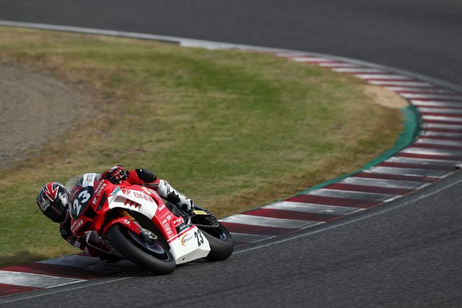 2020年全日本ロード最終戦鈴鹿 ST1000：最後尾から追い上げる高橋裕紀（日本郵便 HondaDream TP）