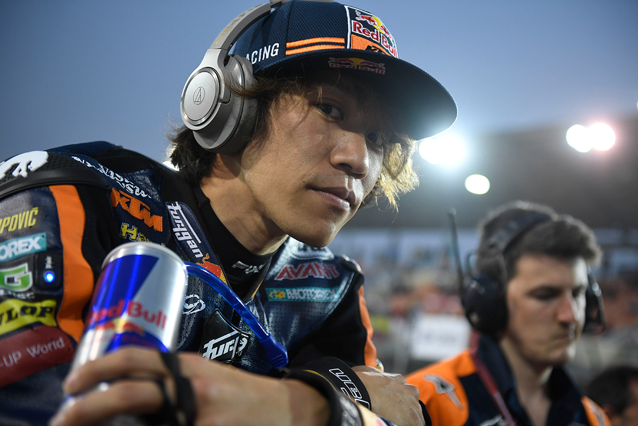 2020年にMoto2クラスで戦った長島哲太（Red Bull KTM Ajo）