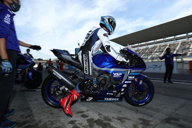 2020年全日本ロード最終戦鈴鹿 JSB1000：野左根航汰（YAMAHA FACTORY RACING TEAM）