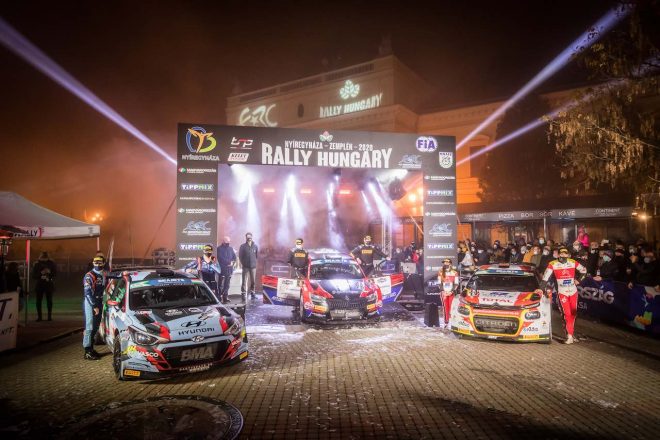 異例のカレンダーとなった2020年ERCでは、第4戦として開催されたラリー・ハンガリーでシュコダをドライブした