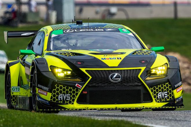 2020年のエイム・バッサー・サリバン12号車レクサスRC F GT3