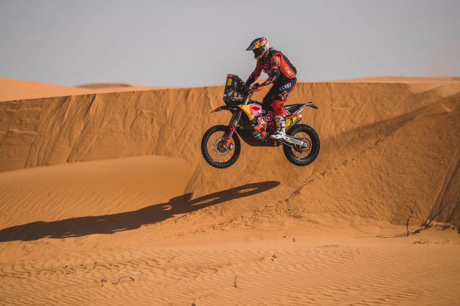 総合首位に立つトビー・プライス(KTM 450ファクトリー)