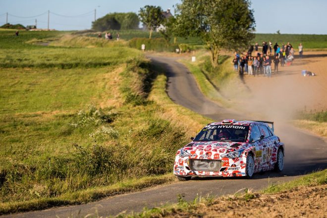 ティエリー・ヌービル駆るヒュンダイi20 R5　2018イープル・ラリー優勝マシン