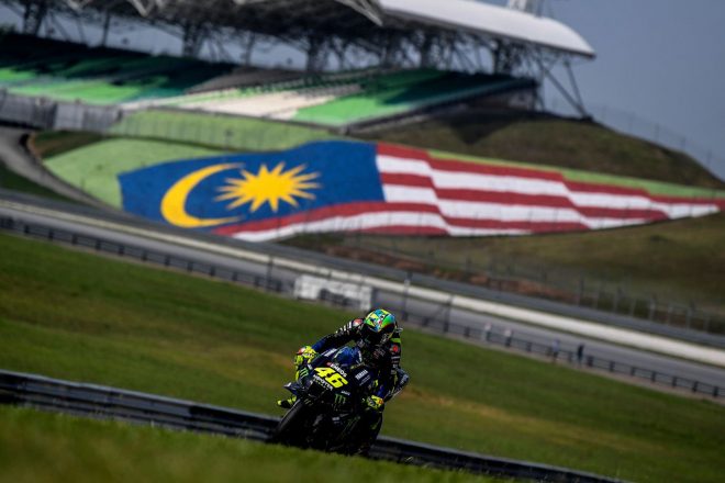 2020年2月に行われたセパンテスト：バレンティーノ・ロッシ（モンスターエナジー・ヤマハMotoGP）