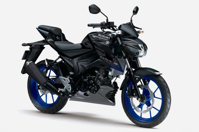 スズキGSX-S125 ABS：黒（タイタンブラック）