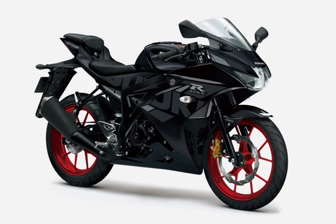 スズキGSX-R125 ABS：黒（タイタンブラック）