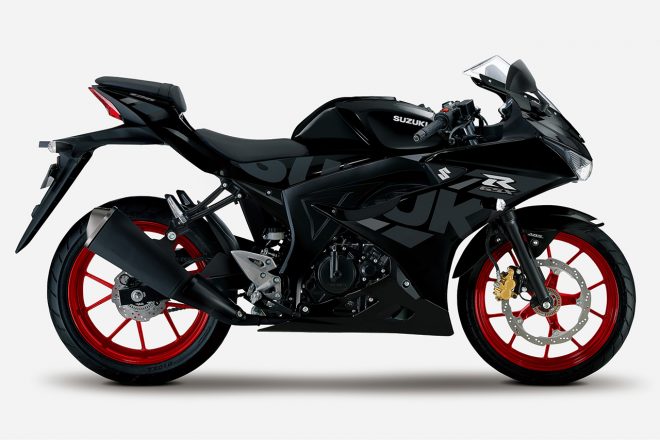 スズキGSX-R125 ABS：黒（タイタンブラック）