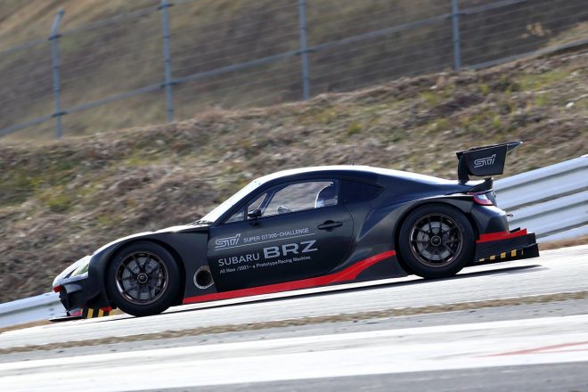 新たに公開されたスバルBRZ GT300 2021プロトタイプの画像