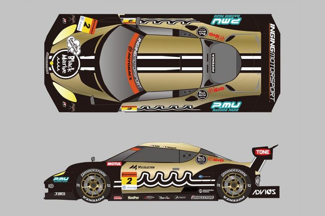 muta Racing Lotus MCのカラーリング