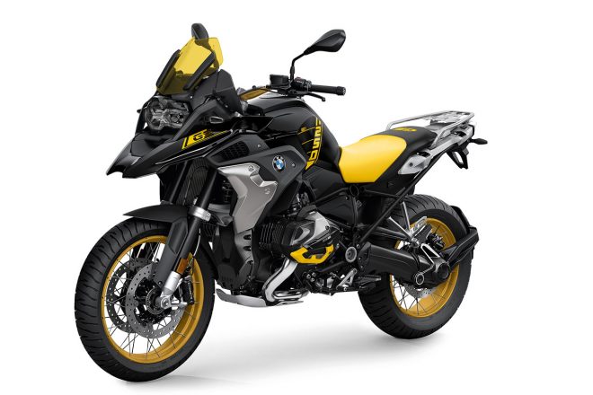 2021年モデルのBMW R1250GS（ブラック・ストーム・メタリック (ND2) 40周年記念仕様）