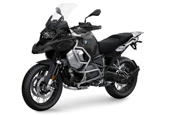 2021年モデルのBMW R1250GS Adventure（ブラック・ストーム・メタリック／ブラック／アガット・グレー）