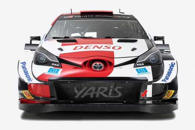 トヨタ・ヤリスWRC 2021（フロント）