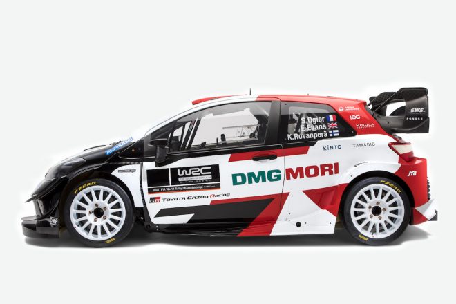 トヨタ・ヤリスWRC 2021（サイド）