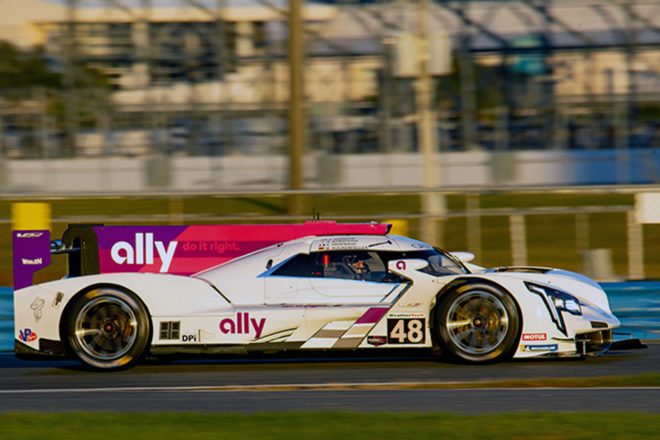 2020年12月にデイトナでプライベートテストを行なった48号車。小林可夢偉は不参加だった