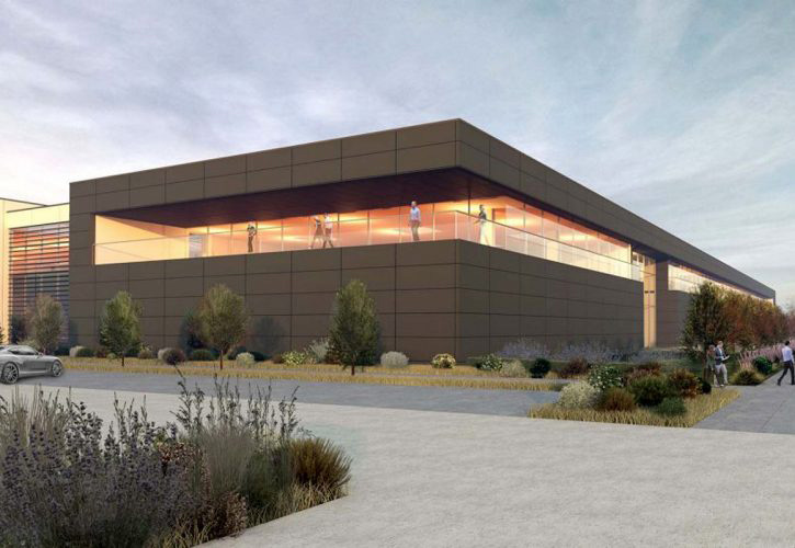 アストンマーティンF1の新ファクトリー完成予想図