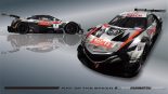 新たにオレンジ、シルバー、ブラックのカラーリングに彩られたSTANLEY NSX-GT