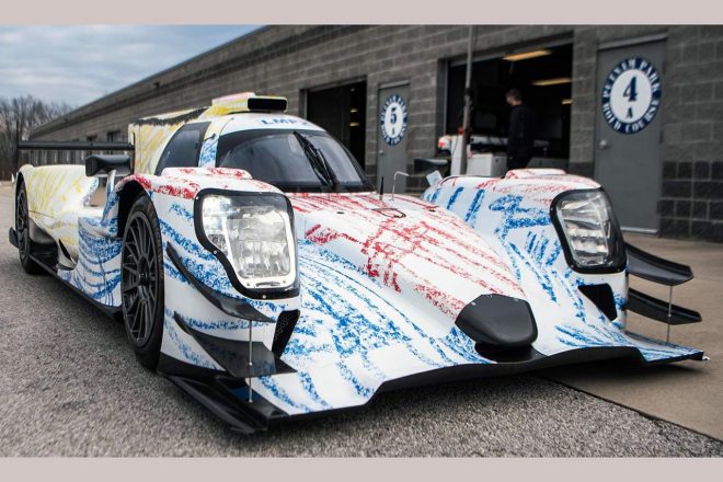 Eraモータースポーツが発表した6歳の男の子によるデイトナ24時間レース向けのマシンカラーリング