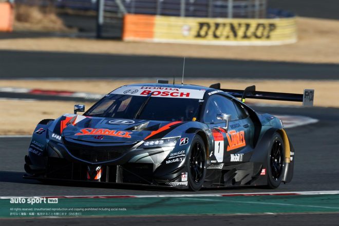 TEAM KUNIMITSUの1号車STANLEY NSX-GT