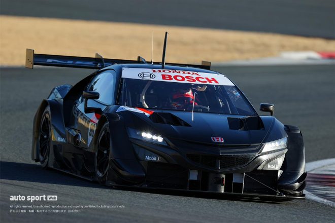 スーパーGT：11台が参加し富士スピードウェイでGT500合同テストがスタート