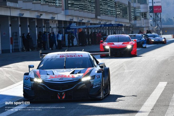 TEAM KUNIMITSUの1号車STANLEY NSX-GT