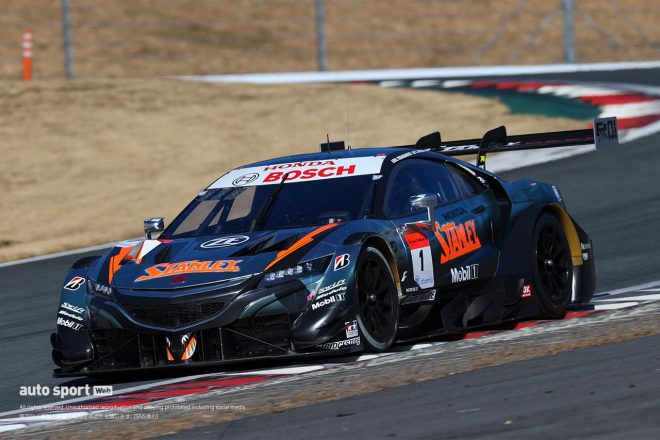 TEAM KUNIMITSUの1号車STANLEY NSX-GT