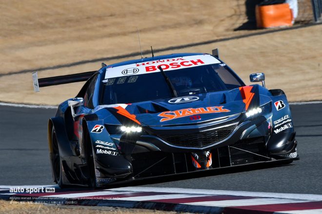 TEAM KUNIMITSUの1号車STANLEY NSX-GT