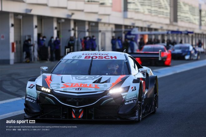 TEAM KUNIMITSUの1号車STANLEY NSX-GT