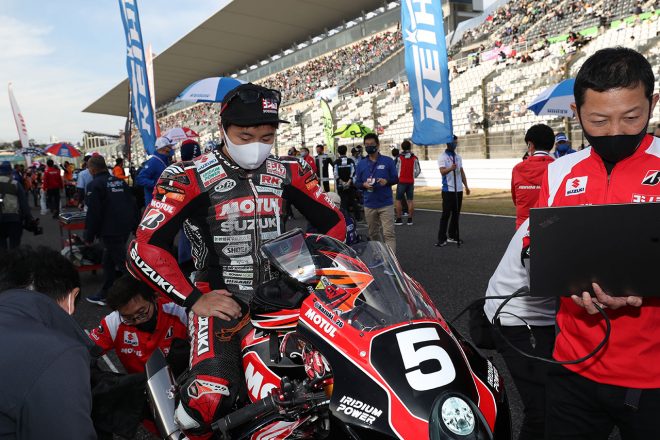 渡辺一樹（YOSHIMURA SUZUKI MOTUL RACING）／2020年全日本ロード最終戦鈴鹿 JSB1000