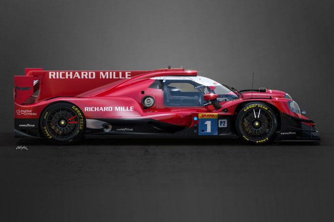 リシャール・ミル・レーシング・チームの1号車オレカ07・ギブソン