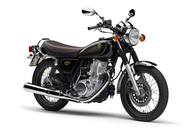 ヤマハSR400“ファイナル・エディション・リミテッド”（ブラック）