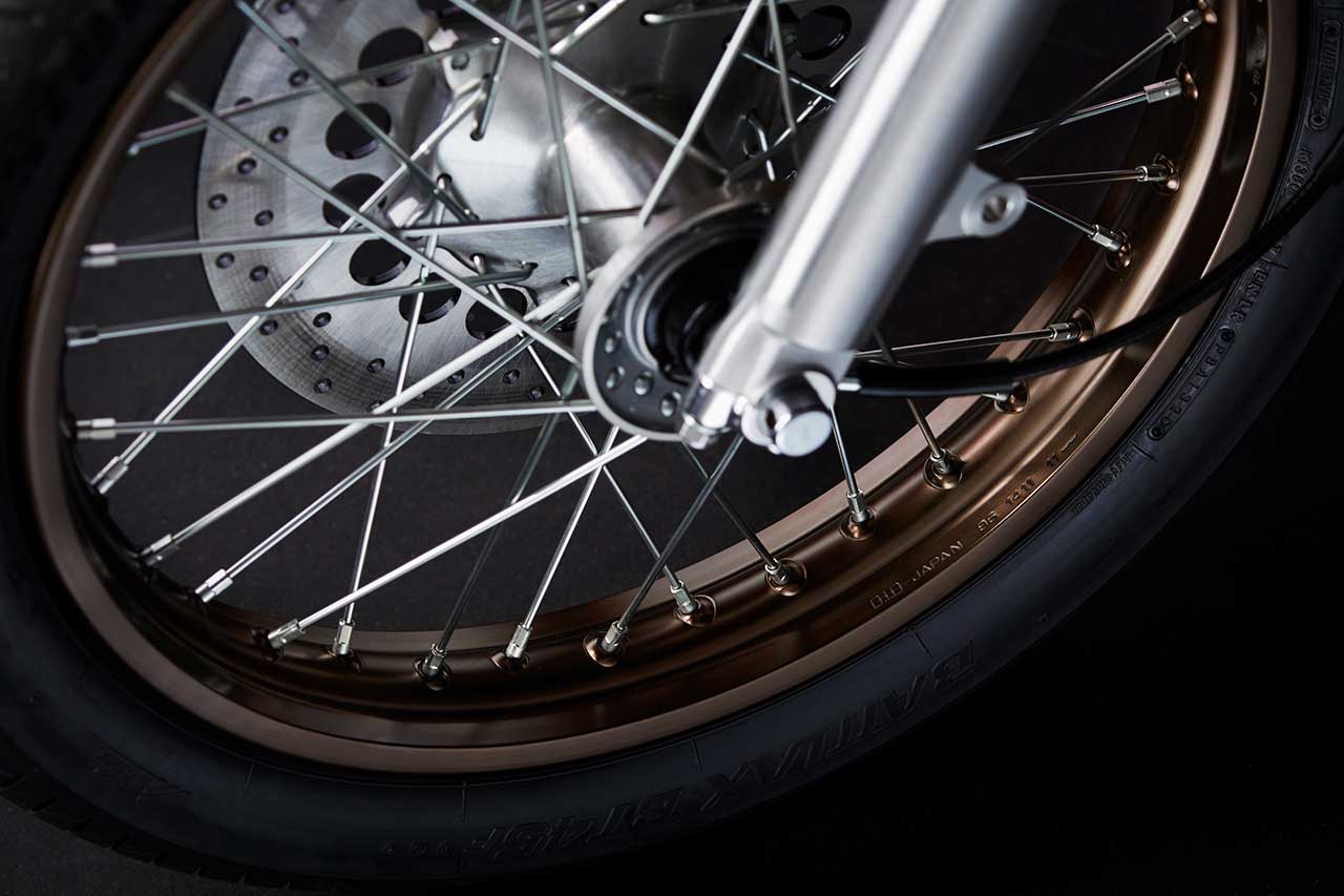 新色アルマイトのホイールリム