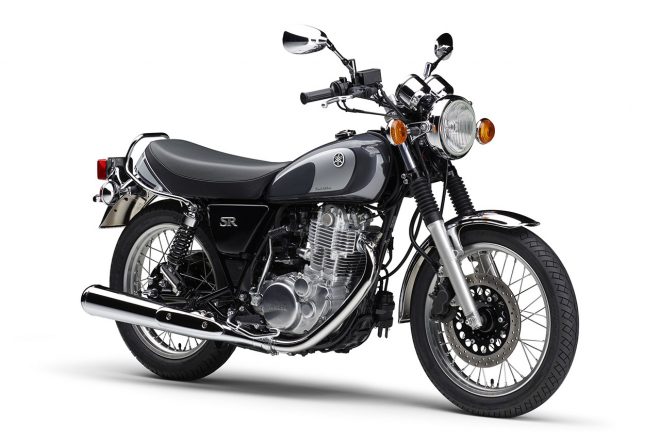 ヤマハSR400“ファイナル・エディション”（ダークグレー）