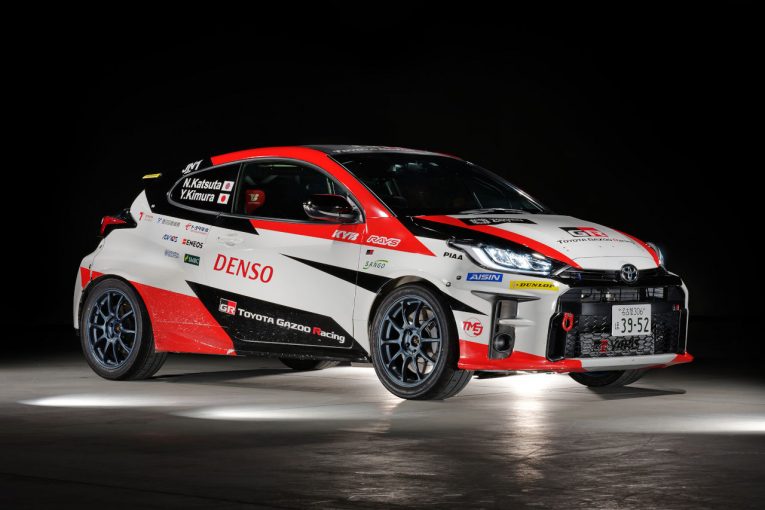 トヨタ GRヤリス WRC ラリージャパン 勝田貴元選手モデルカー ミニカー 