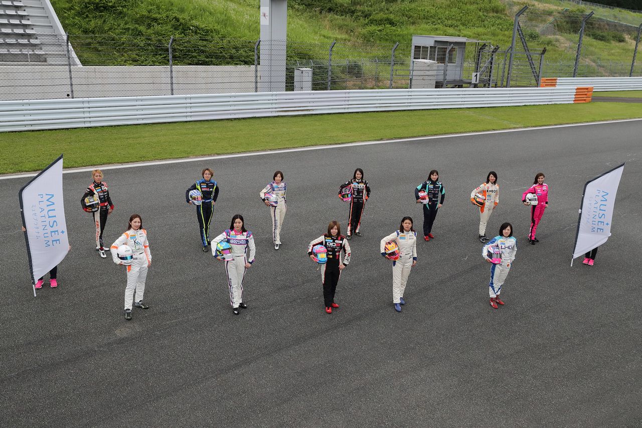 2020年シーズンのKYOJO CUPに参戦している女性ドライバーたち