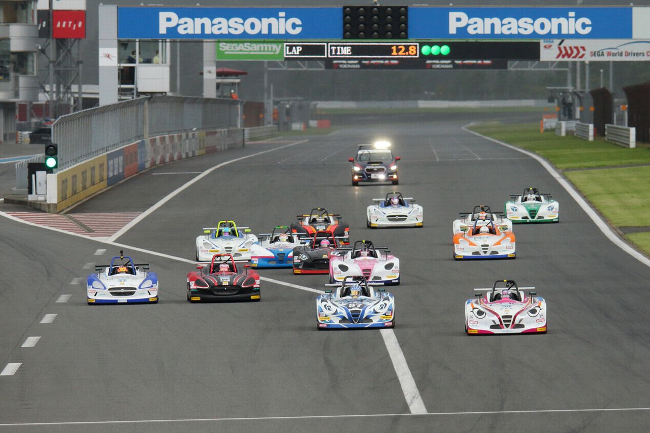 2020KYOJO CUP第1戦富士スピードウェイ スタートシーン