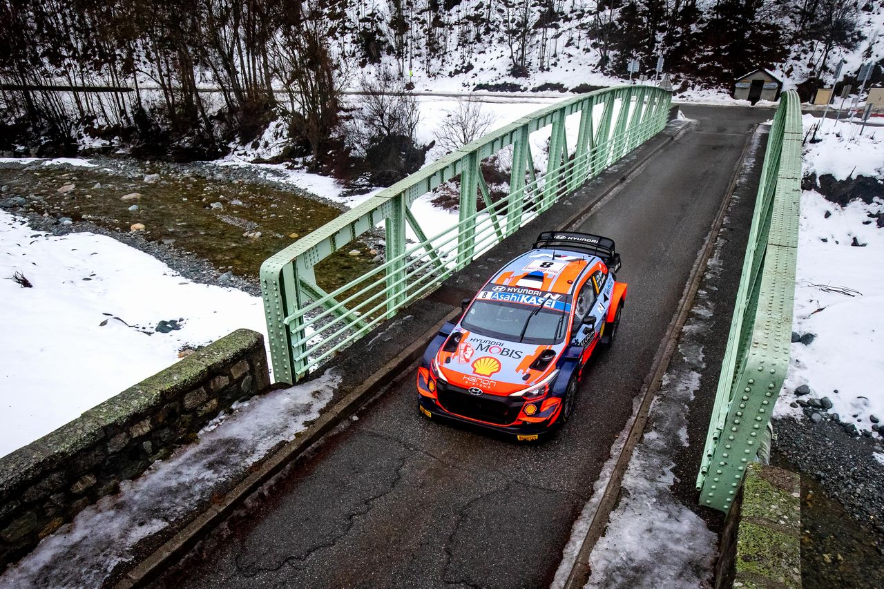 オット・タナク（ヒュンダイi20クーペWRC）　2021WRC第1戦モンテカルロ