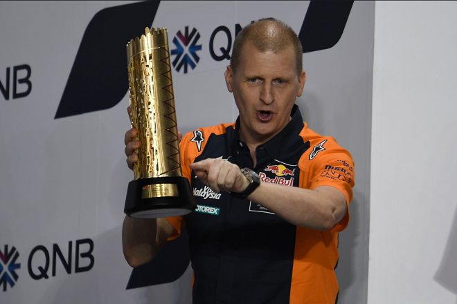 Red Bull KTM Ajoのチーム代表を務めるアキ・アジョ