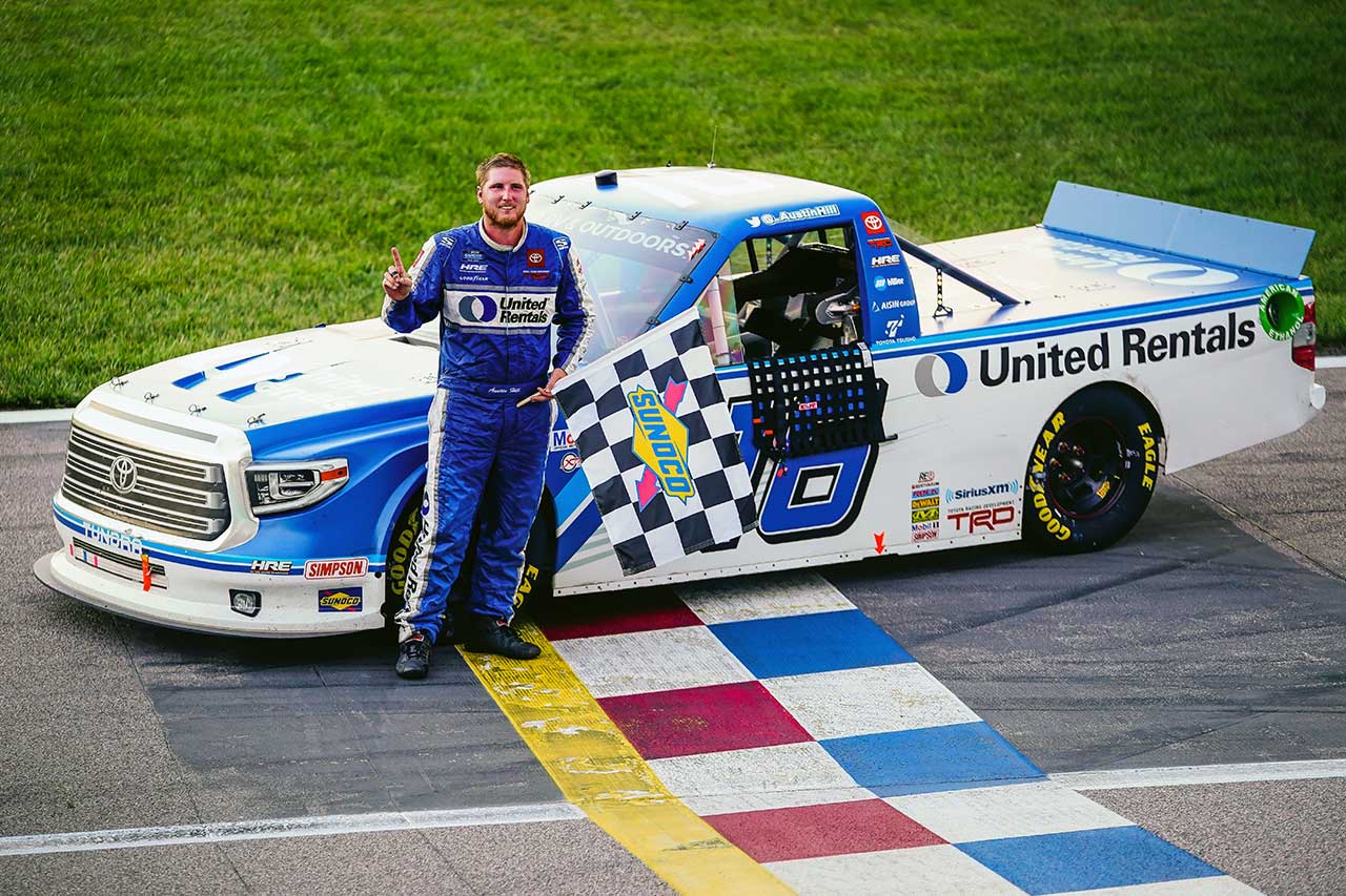 2020年に引き続きHREからNASCARに参戦するオースティン・ヒル