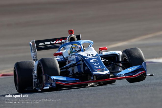 昨年12月の合同／ルーキーテストにTCS NAKAJIMA RACINGから参加した山本尚貴