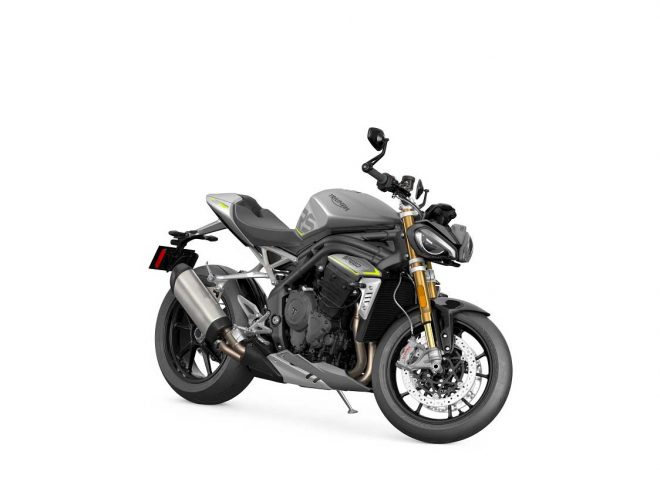 トライアンフSPEED TRIPLE 1200 RS（マットシルバーアイス）