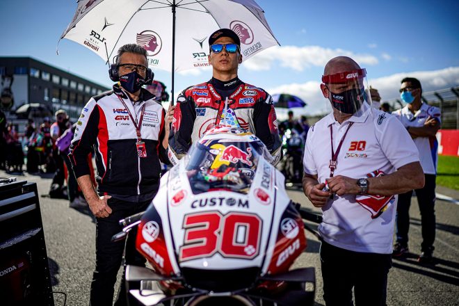 2020MotoGP：中上貴晶（LCRホンダ・イデミツ）