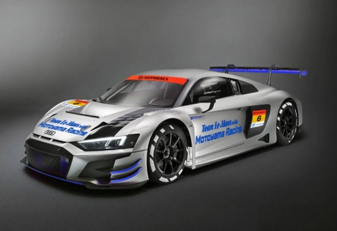 『Team LeMans with MOTOYAMA Racing』のアウディR8 LMSのイメージ図。今後正式なカラーリングが発表される。カーナンバーは『6』だ。